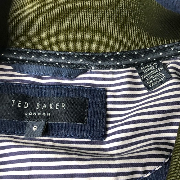 Ted Baker London Mens Sz 6 XXL Blue Light Jacket - Picture 2 of 4